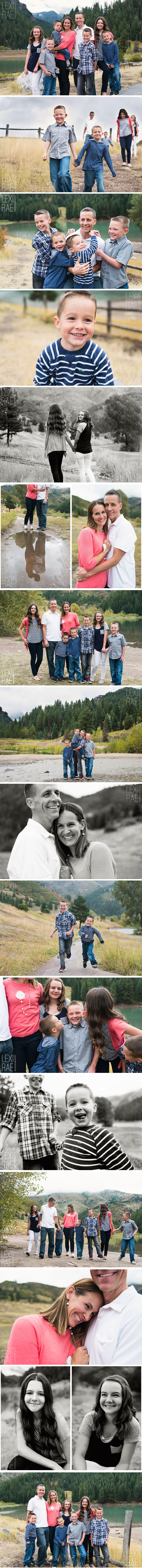 Great Utah photographer for big families! Beautiful images, reasonable prices! Check out this latest session for great ideas for your fall family photos.