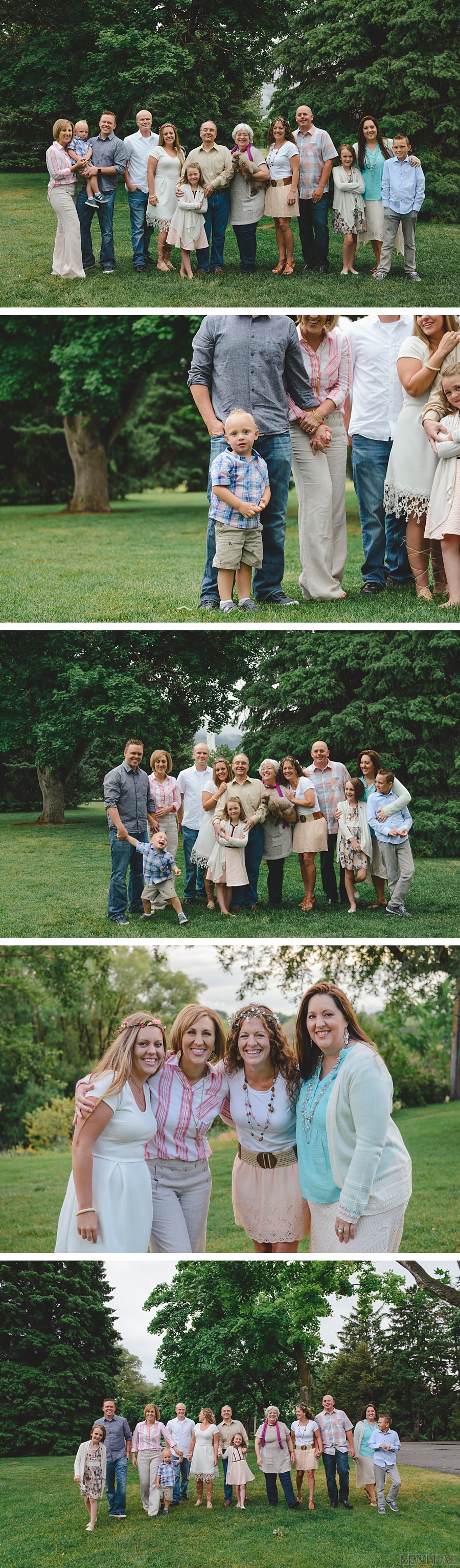 Extended family photos without breaking the bank