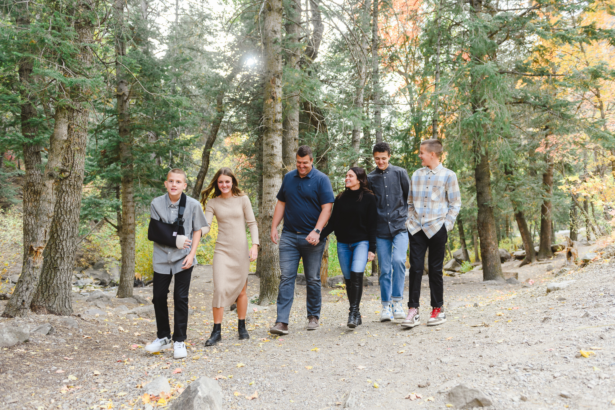utah family photographer, utah family photography, American fork Canyon, Utah Photography location, Fall color