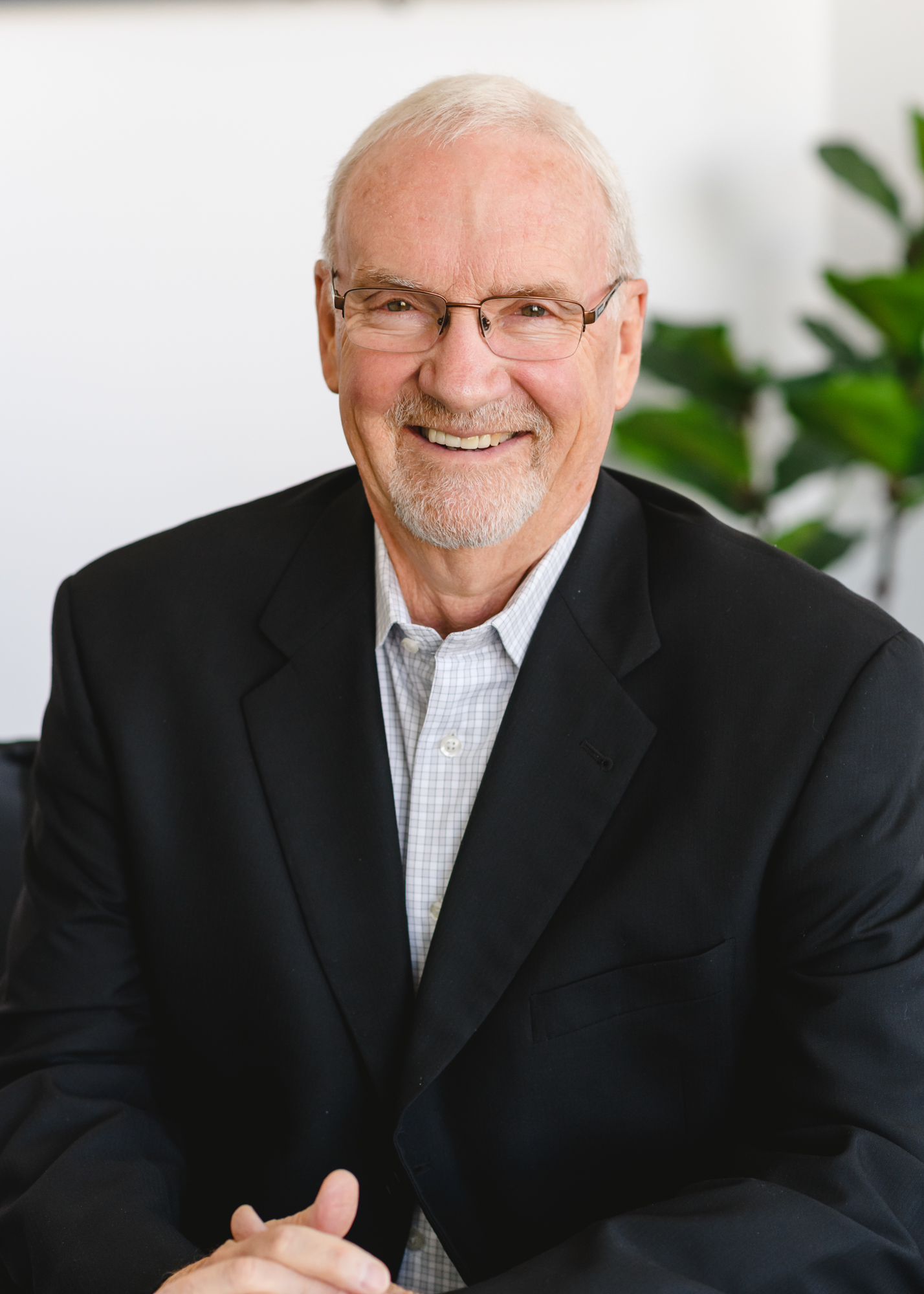 Corporate Headshot of man in his sixties