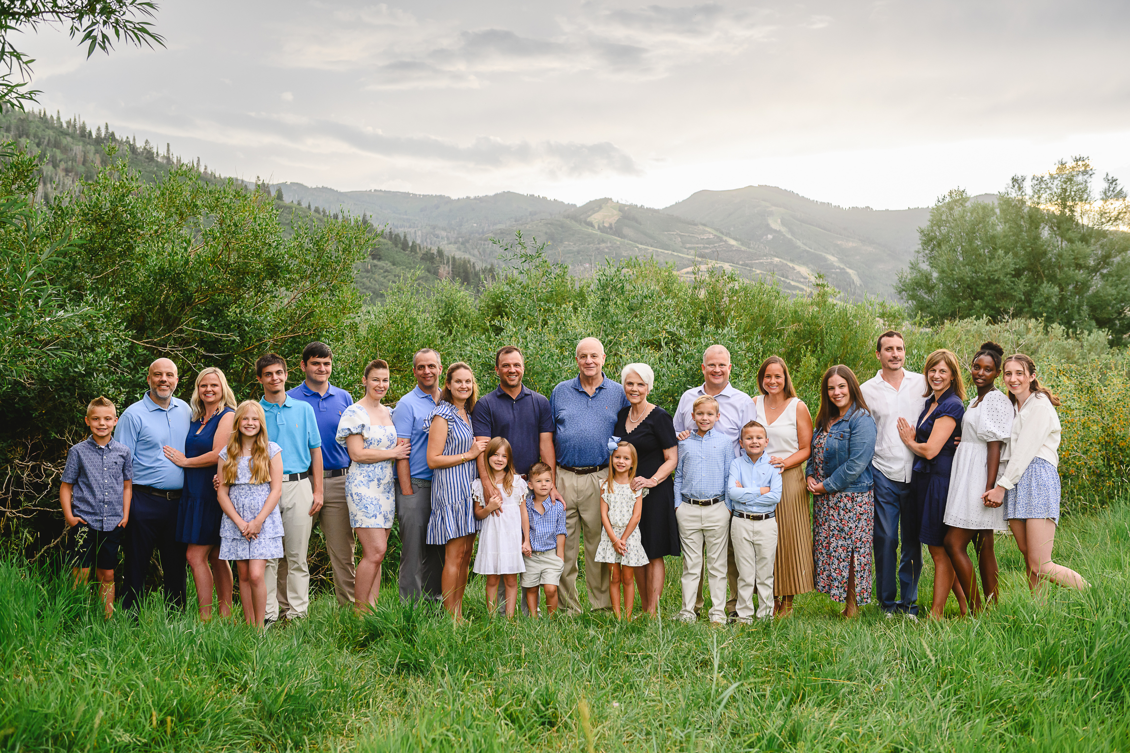Extended family Photo in Park City