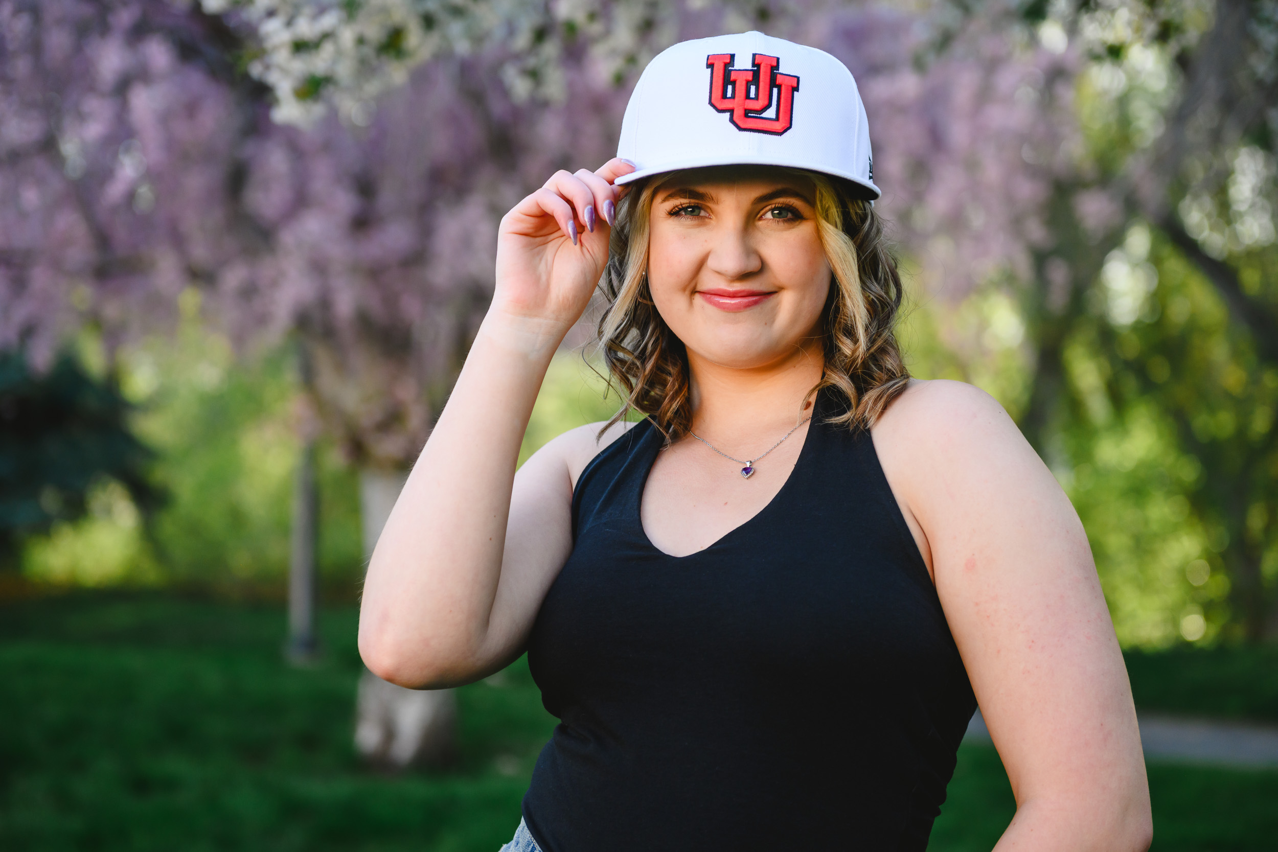 senior photos in Utah for girls